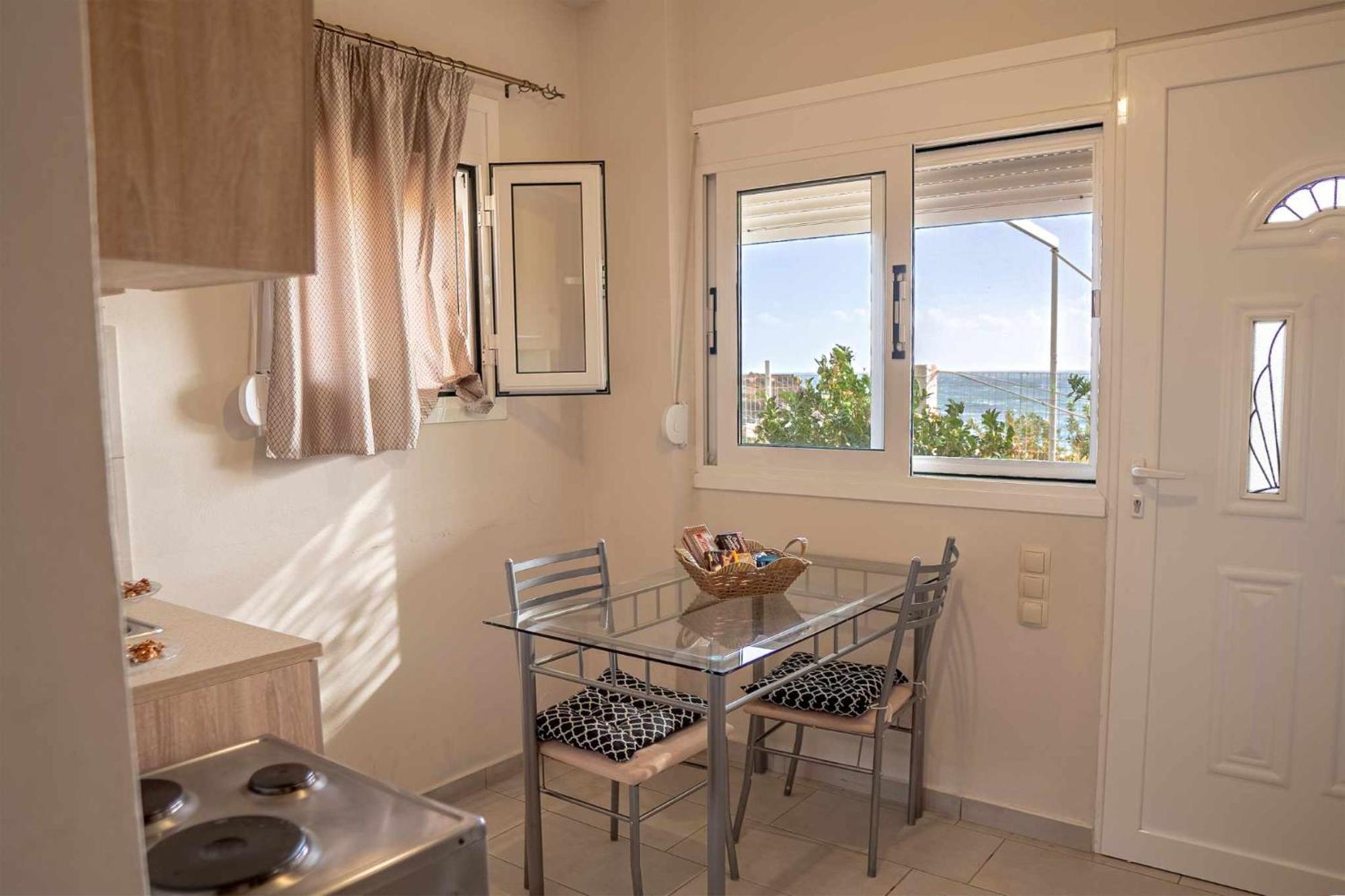 Studios Anna Maria With Sea View Kapetanianá Kültér fotó